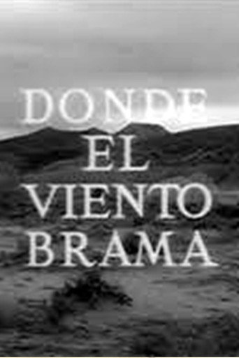 Allá donde el viento brama poster