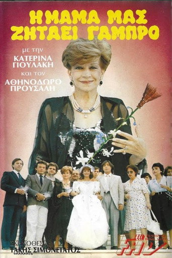 Η μαμά μας ζητάει γαμπρό poster