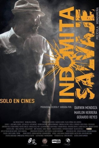 Movie poster for Indómita salvaje