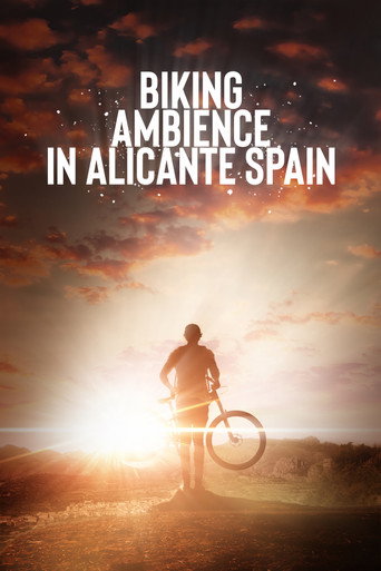 Biking Ambience in Alicante Spain poster