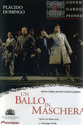 Verdi Un Ballo in Maschera poster