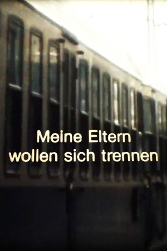 Meine Eltern wollen sich trennen poster