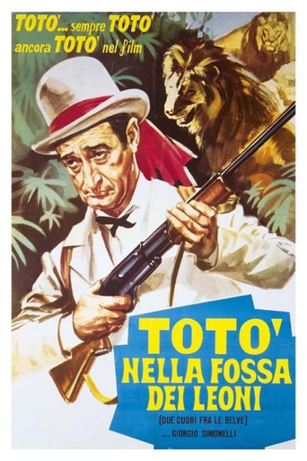 Movie poster for Two Hearts Against the Beast (1943)