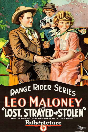 Movie poster for Lost, Strayed or Stolen (1923)
