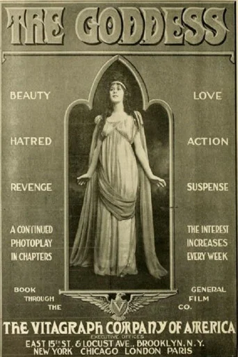 Movie poster for The Goddess (1915)