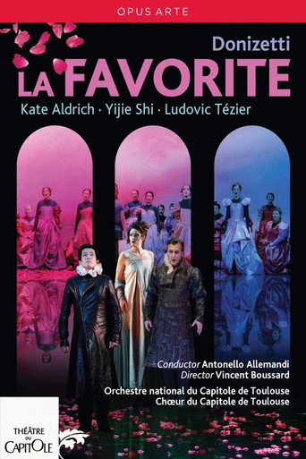 Movie poster for Donizetti La Favorite (2015)