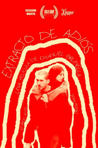 Movie poster for Extracto de adiós (2025)