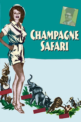 Movie poster for Champagne Safari (1954)