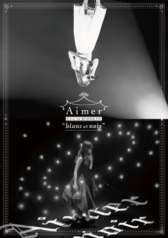 Movie poster for Aimer Live in Budokan "blanc et noir" (2017)