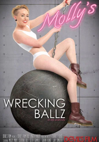 Movie poster for Molly's Wrecking Ballz: A XXX Parody (2014)