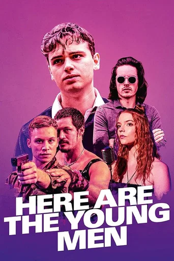Movie poster for Here Are the Young Men (2021)