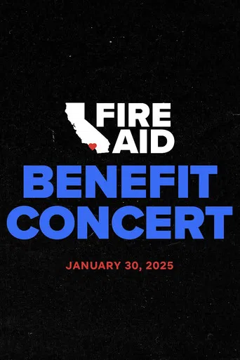 FireAid Benefit Concert poster