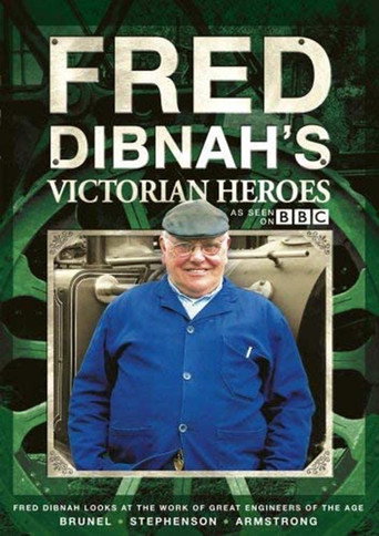 Series poster for Fred Dibnah's Victorian Heroes (2001)