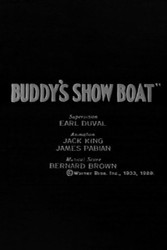 Movie poster for Buddy's Show Boat (1933)