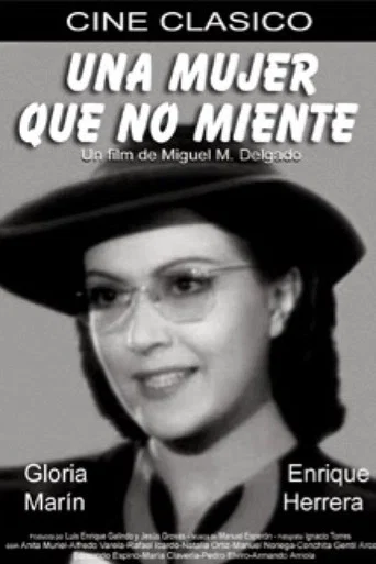 Movie poster for Una mujer que no miente (1945)
