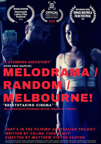 Movie poster for Melodrama/Random/Melbourne! (2018)