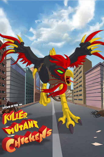 Movie poster for Attack of the Killer Mutant Chickens (2011)