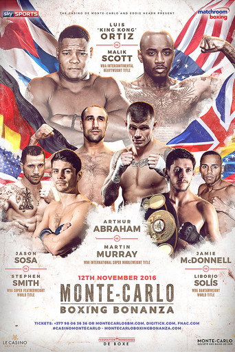 Movie poster for Luis Ortiz vs. Malik Scott (2016)
