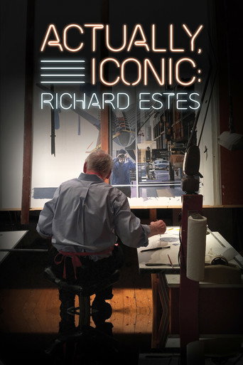 Movie poster for Actually Iconic: Richard Estes (2020)