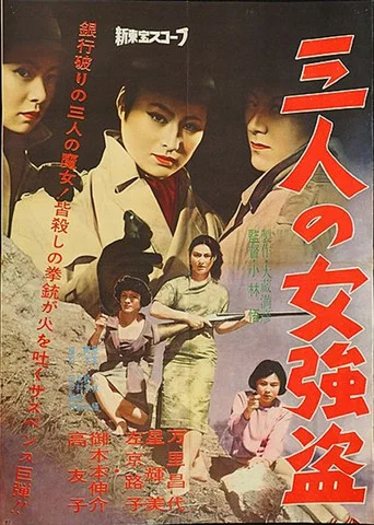 Movie poster for Three Female Robbers (1960)