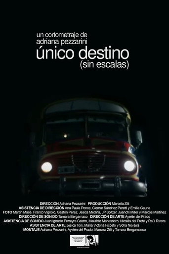 Movie poster for Único destino (sin escala) (2012)