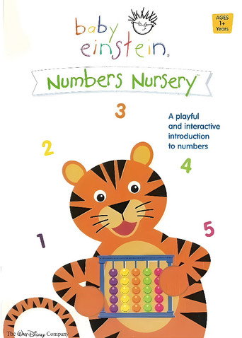 Movie poster for Numbers Nursery: Discovering 1 Through 5 (2003)