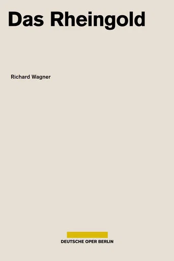 Movie poster for Wagner - Das Rheingold (Deutsche Oper Berlin) (2021)