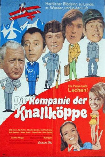 Die Kompanie der Knallköppe poster