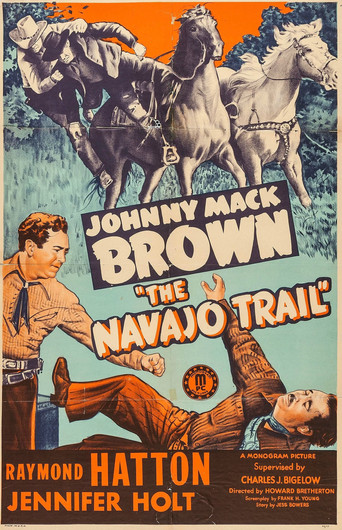 Movie poster for The Navajo Trail (1945)