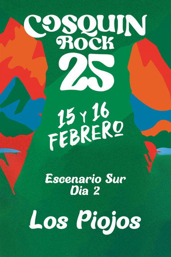 Movie poster for Los Piojos - Cosquín Rock 2025 (2025)
