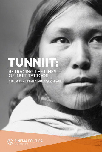 Movie poster for Tunniit: Retracing the Lines of Inuit Tattoos (2011)
