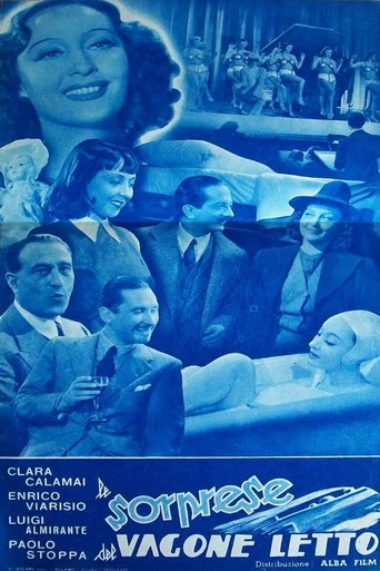 Movie poster for Le sorprese del vagone letto (1940)