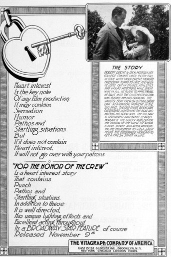 Movie poster for For the Honor of the Crew (1915)