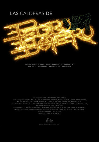 Movie poster for La Calderas de Pedro Botero (2025)