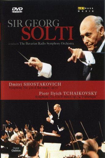 Movie poster for Sir Georg Solti Conducts Shostakovich and Tchaikovsky (1990)
