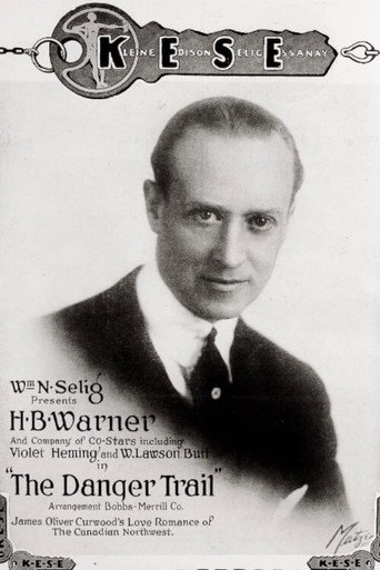 Movie poster for Danger Trail (1917)