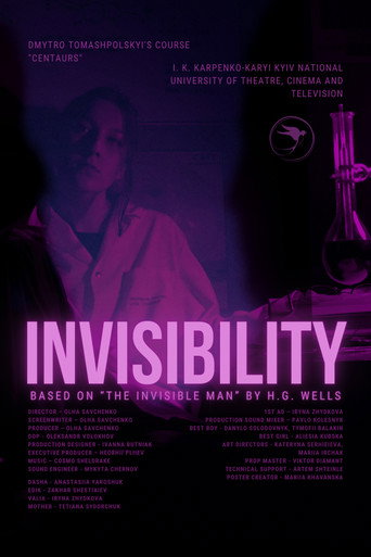 Movie poster for INVISIBILITY (2026)