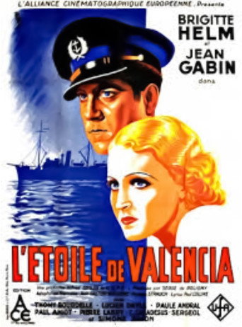 Movie poster for L'Étoile de Valencia (1933)
