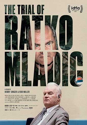 Movie poster for The Trial of Ratko Mladic (2018)
