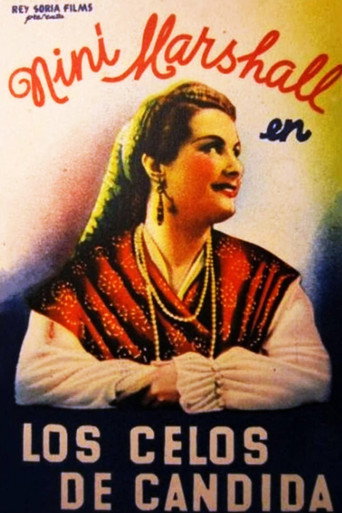 Movie poster for Los celos de Cándida (1940)