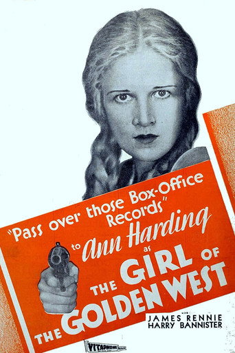 Movie poster for The Girl of the Golden West (1930)