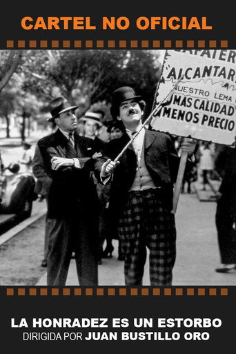 Movie poster for La honradez es un estorbo (1937)