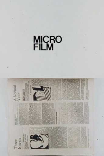 Movie poster for Microfilm (1979)
