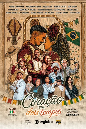 Movie poster for Coração em Dois Tempos (2026)