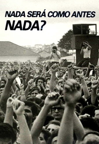 Movie poster for Nada Será como Antes, Nada? (1984)