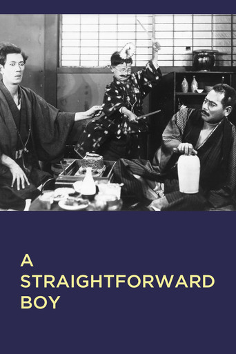 Movie poster for A Straightforward Boy (1929)