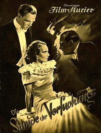 Movie poster for The Hour of Temptation (1936)