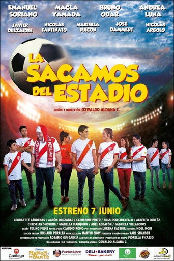 Movie poster for La sacamos del estadio (2018)