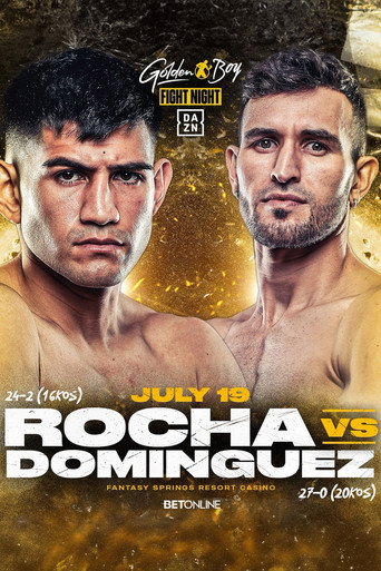 Movie poster for Alexis Rocha vs. Santiago Dominguez (2024)