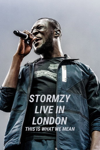 Movie poster for Stormzy Live in London: This Is What We Mean (2023)